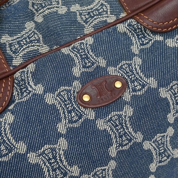 Celine Blue Denim Macadam Handbag PP-SA-1017 177417 - Picture 6 of 10